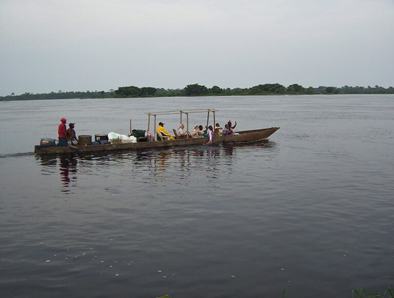 podróż rzeką kongo